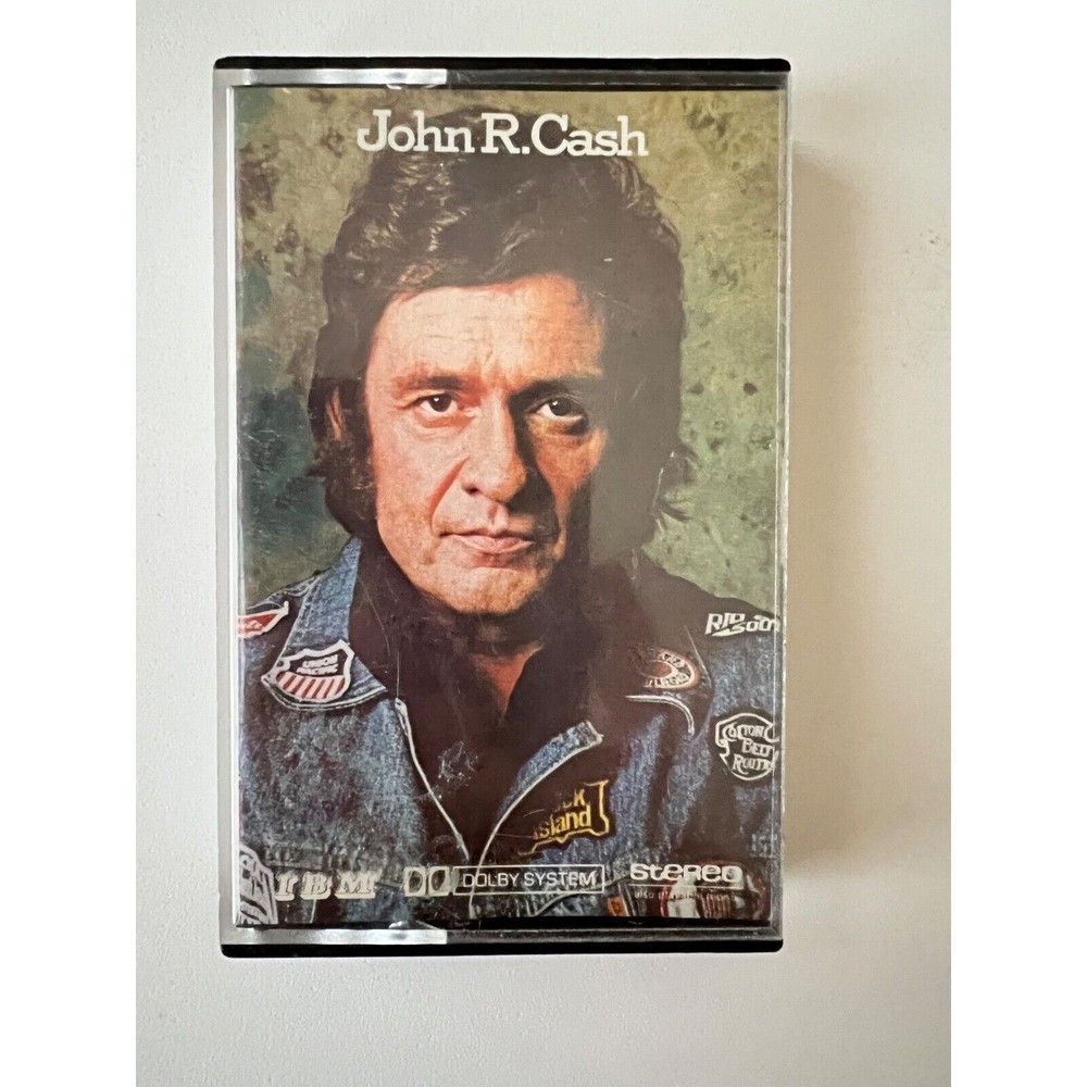 Johnny Cash John R. Cash Cassette Tape 23 Songs IBM 7680 RARE COPY